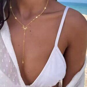 14K Gold filled Sun Layering Necklace